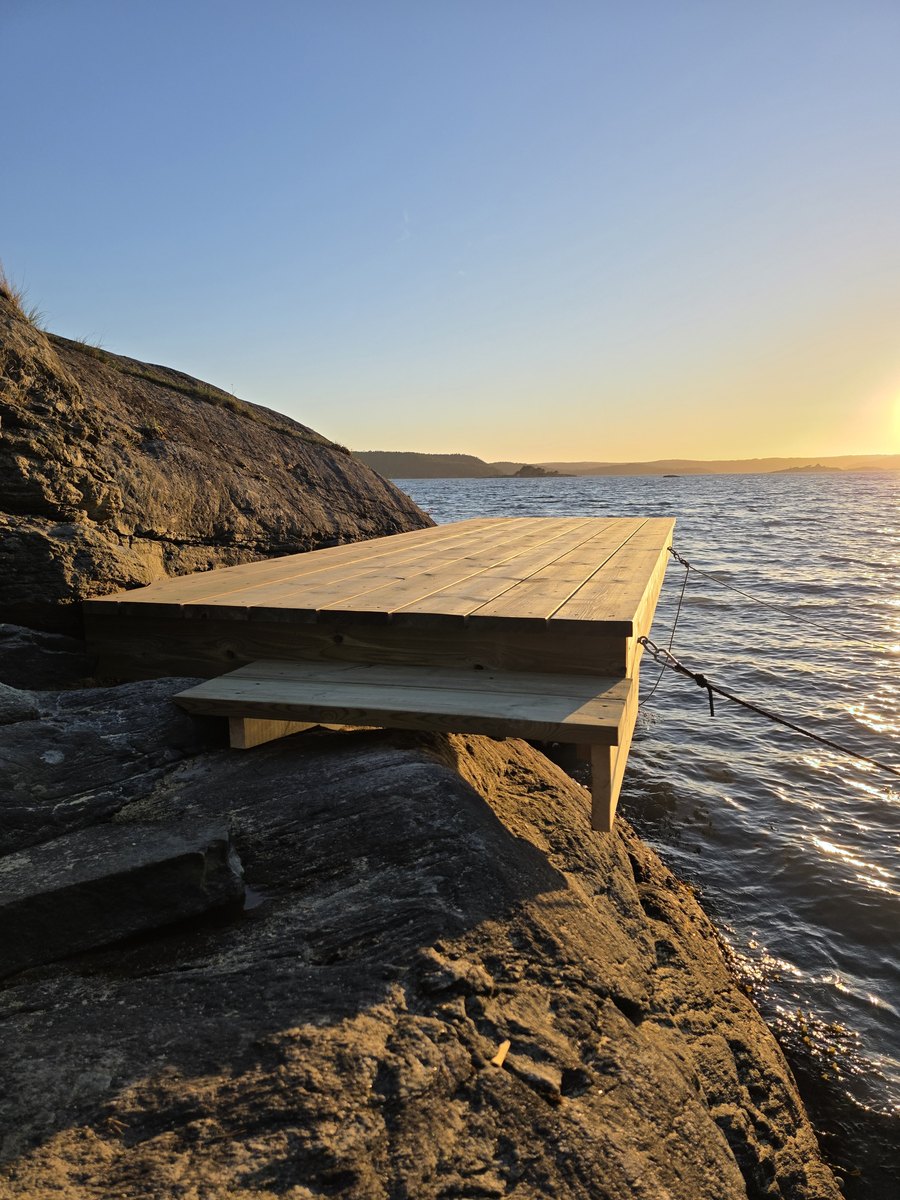 Brygga vid Strandön, Ljungskile
